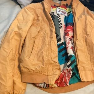 Orangish Perry Ellis Jacket